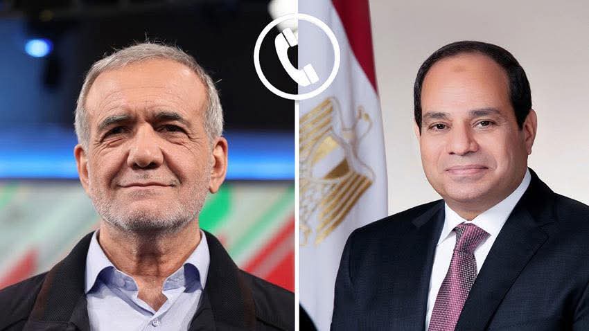 مصر تتحرك لاحتواء الأزمة.. الرئيس السيسي يبحث مع نظيره الإيراني إنهاء التصعيد بالمنطقة