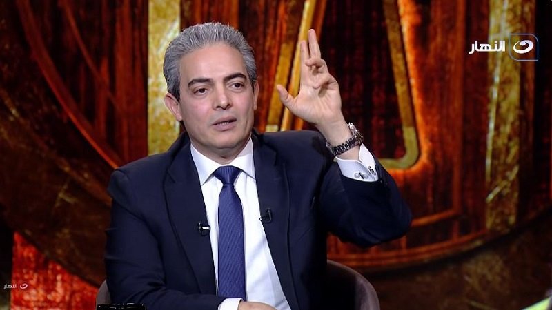 مازحًا عمرو أديب.. طارق سعدة: كل اللي اسمهم عمرو محظوظين|فيديو