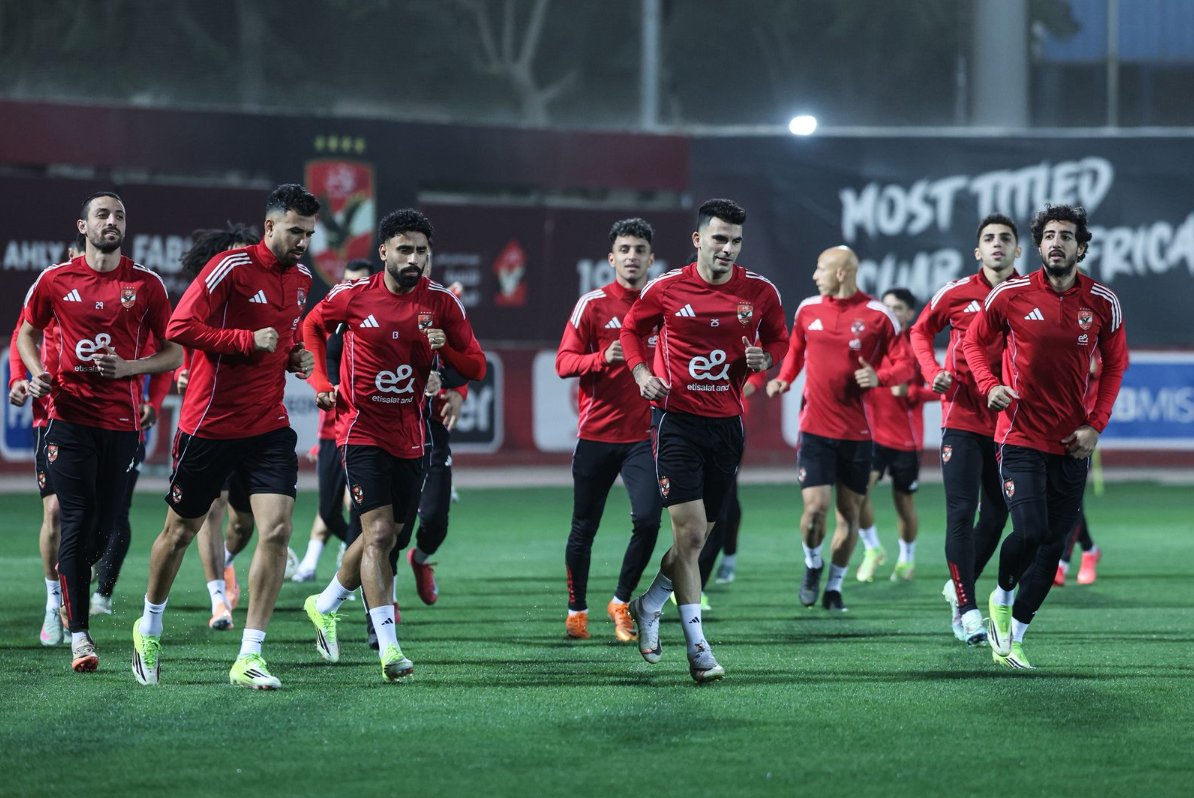 الأهلي ينهي استعداداته لمباراة الترجي في دوري أبطال إفريقيا