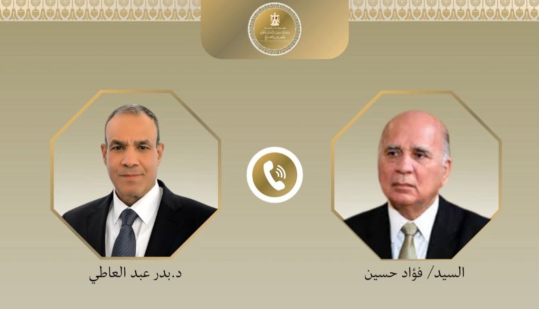 وزير الخارجية يناقش مع نظيره العراقي خفض التصعيد بالمنطقة