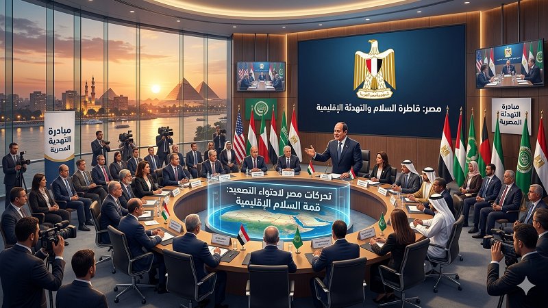 خبير: التحركات المصرية لم تتوقف لحظة في محاولة خفض التصعيد|فيديو