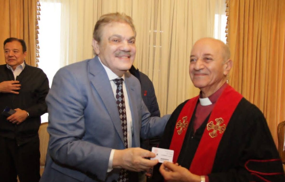 راعي الكنيسة الإنجيلية بالجيزة وراهبة بإيبارشية الإسماعليلية ينضمان للوفد