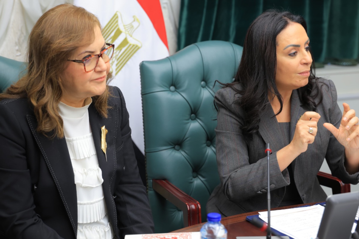 وزيرة التضامن تستعرض المنظومة المالية للتمكين الاقتصادي بحضور السعيد