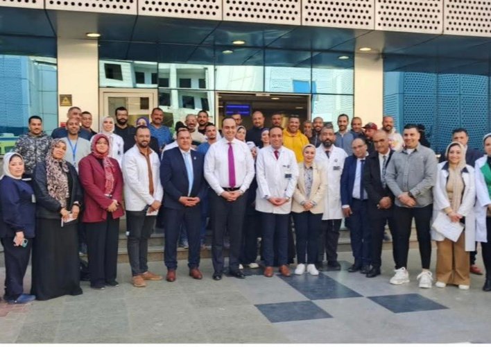 مرور مفاجئ لرئيس الرعاية الصحية على منشآت بورسعيد