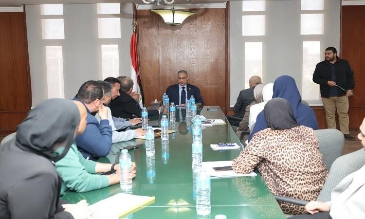محافظ الجيزة يتفقد تطوير المنطقة الصناعية بأبو رواش