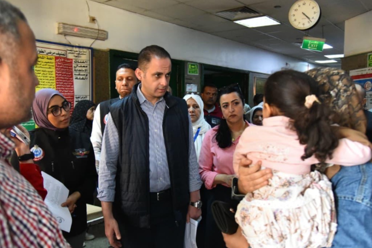 جولة مفاجئة لنائب وزير الصحة بالقليوبية لضبط الأداء وتحسين الخدمات