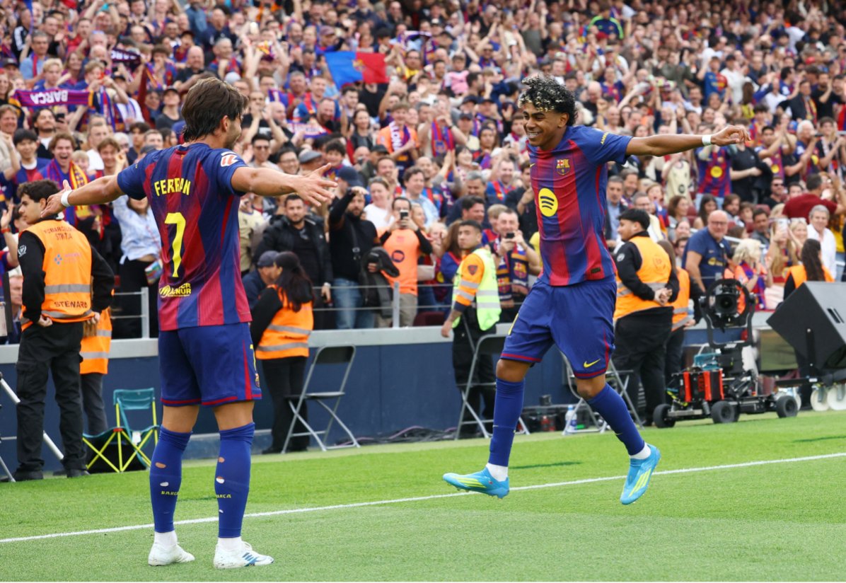 رقم قياسي استثنائي لـ برشلونة في تاريخ الدوري الإسباني