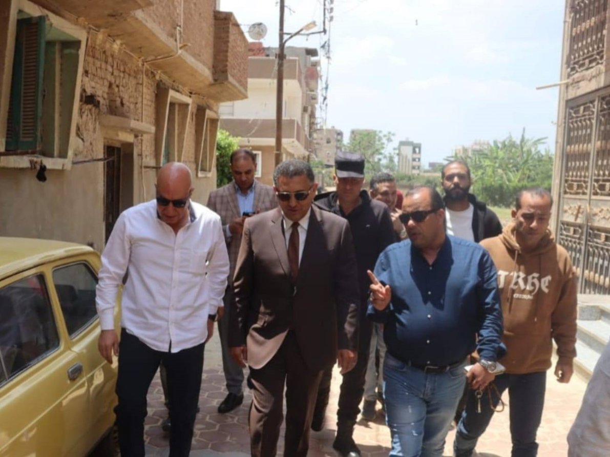 محافظ القليوبية يتابع تطوير شوارع كفر شكر ويشدد على جودة التنفيذ