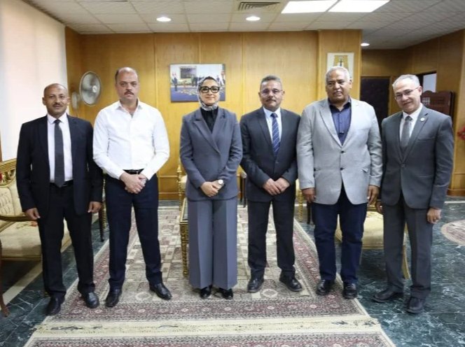 محافظة الوادي الجديد تبحث توسع الطاقة الشمسية بالفرافرة