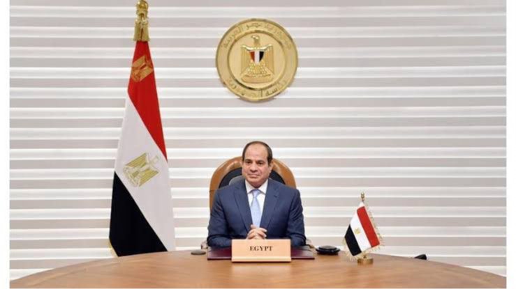 السيسي يلتقي مديرة صندوق النقد الدولي على هامش قمة أفريقيا – فرنسا