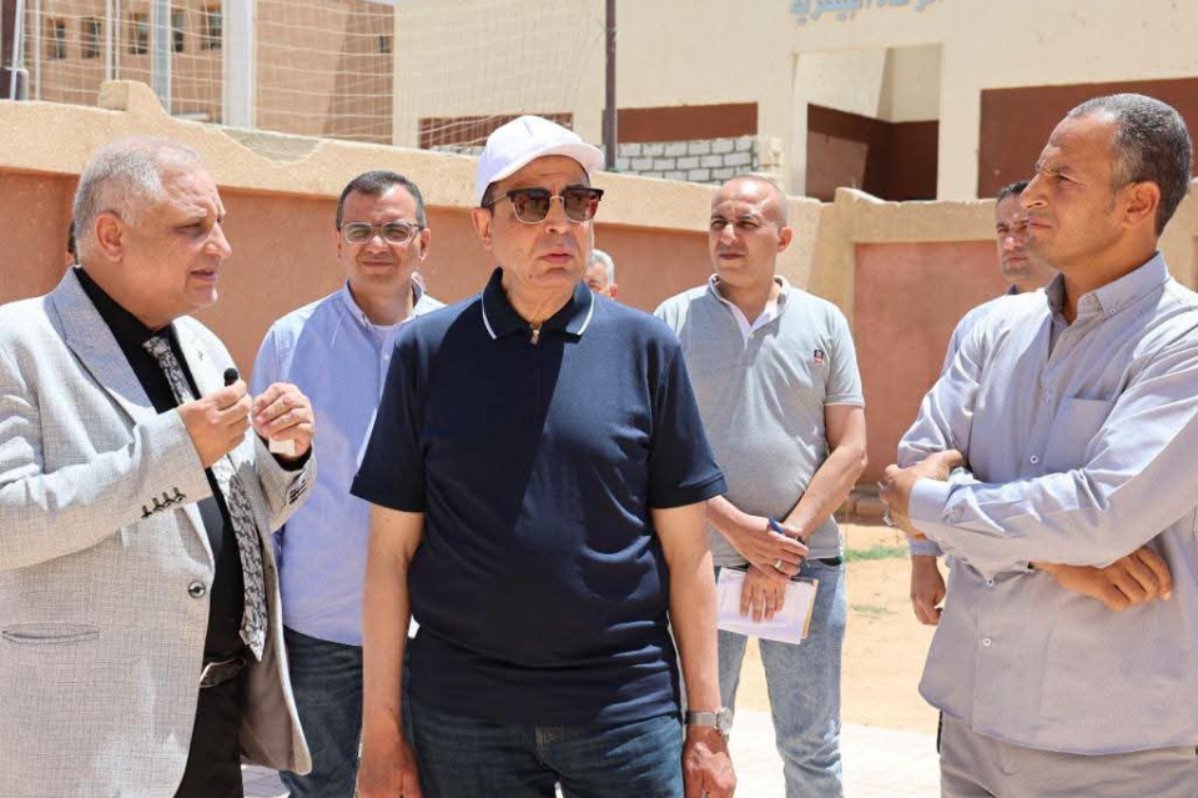 للقضاء على الفترات المسائية.. محافظ المنيا يتفقد توسعات مدرسة تل بني عمران الابتدائية بديرمواس