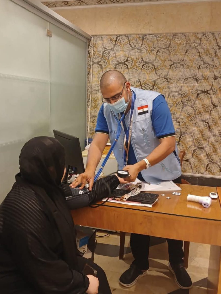 الصحة: تقديم 24 ألفا و976 خدمة طبية عبر عيادات بعثة الحج المصرية في الأراضي المقدسة