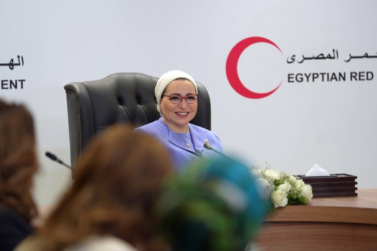 انتصار السيسي: المساعدات الإنسانية إلى غزة عبر مصر تصل إلى مليون طن