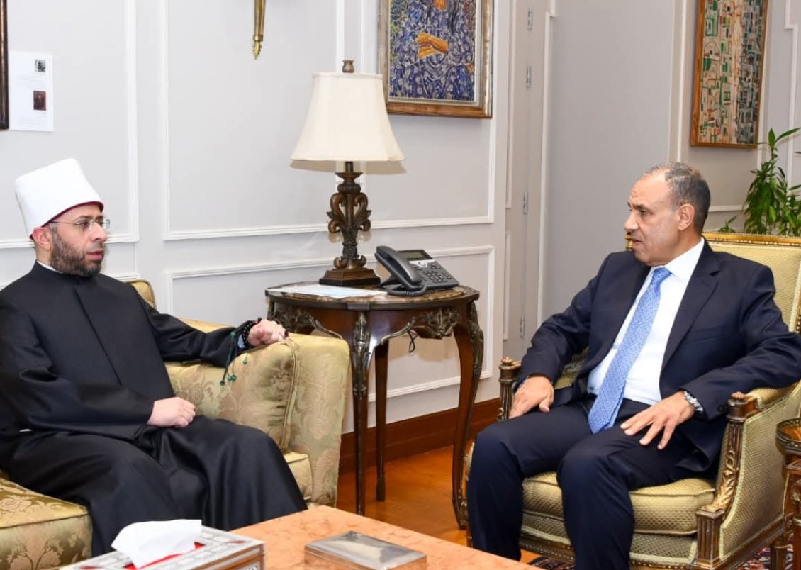وزير الخارجية يستقبل وزير الأوقاف لبحث سبل تعزيز التعاون بين الوزارتين