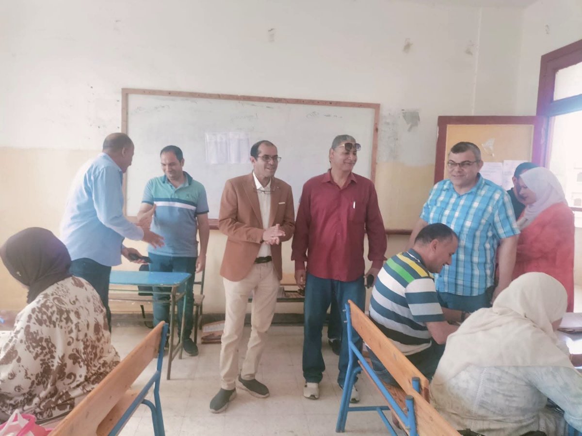 وكيل تعليم كفر الشيخ يتفقد كنترول الشهادة الإعدادية بقطاع الحامول ويشدد على الدقة وضمان حقوق الطلاب