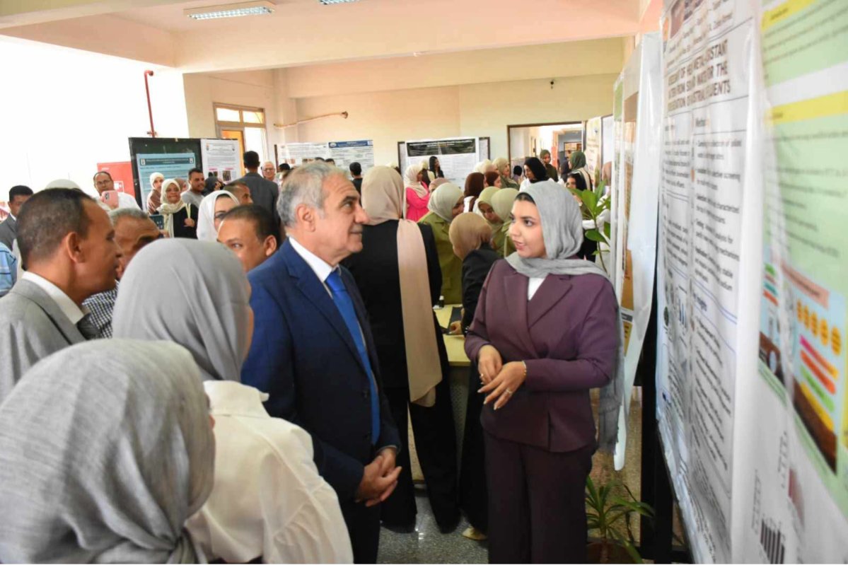 40 مشروعًا ابتكاريًا في المعرض الختامي لزراعة جامعة أسوان