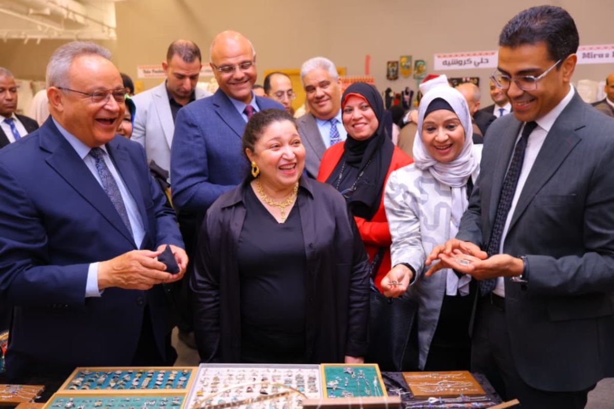 افتتاح معرض ديارنا بالإسكندرية لدعم الحرف التراثية بمشاركة 70 عارضًا