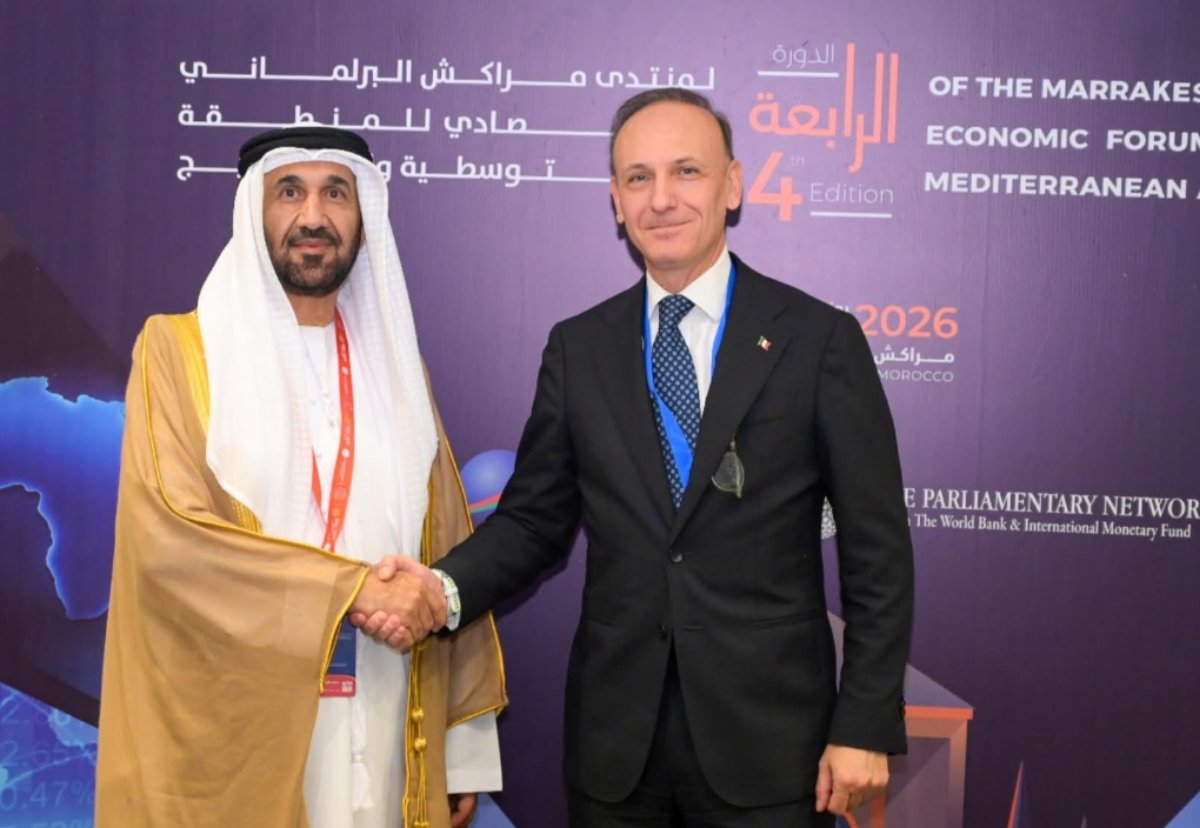 رئيس البرلمان العربي يبحث سبل تعزيز التعاون الاقتصادي والاستثماري بين العالم العربي وإيطاليا