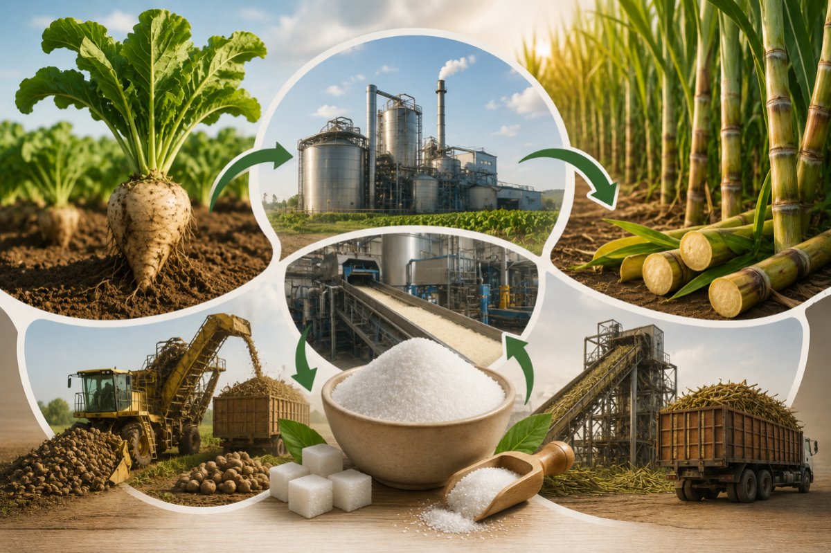 صناعة السكر المصرية تواجه أزمة تسويق رغم تحقيق أعلى معدلات الإنتاج.. تساؤلات حول الاستيراد ومصير المصانع الوطنية