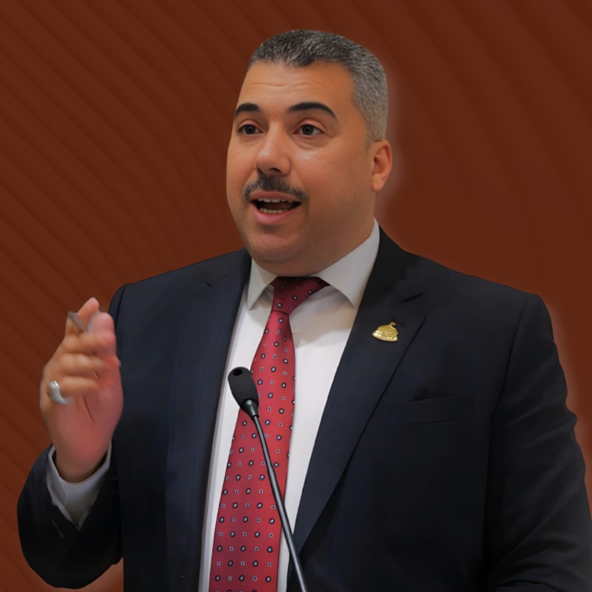 النائب عبد اللطيف أبو الشيخ افتتاح الأوكتاجون يجسد رؤية الدولة الحديثة