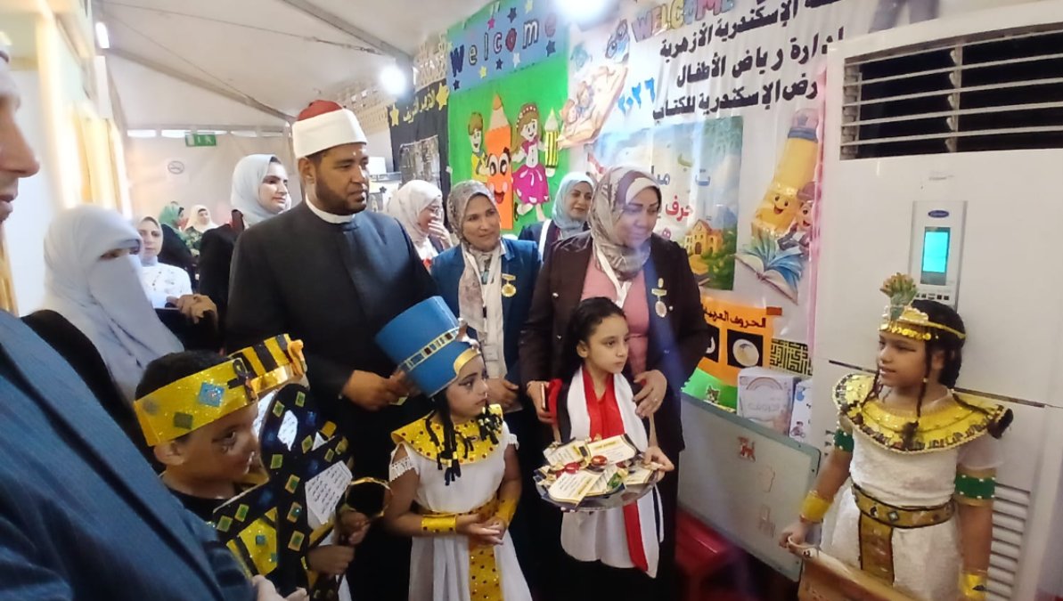 بالصور.. جناح الأزهر يدشن أولى فعالياته بمعرض مكتبة الإسكندرية للكتاب