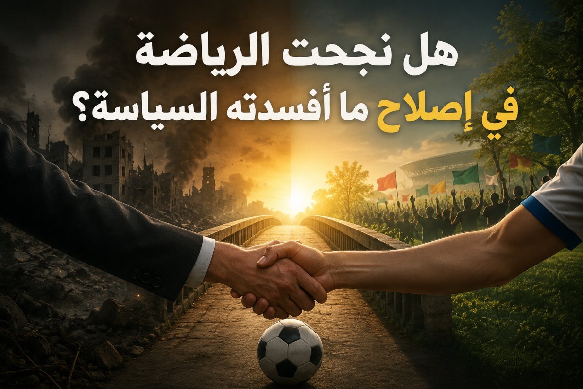 حين تصبح الكرة لغة للدبلوماسية.. هل نجحت الرياضة في إصلاح ما أفسدته السياسة؟