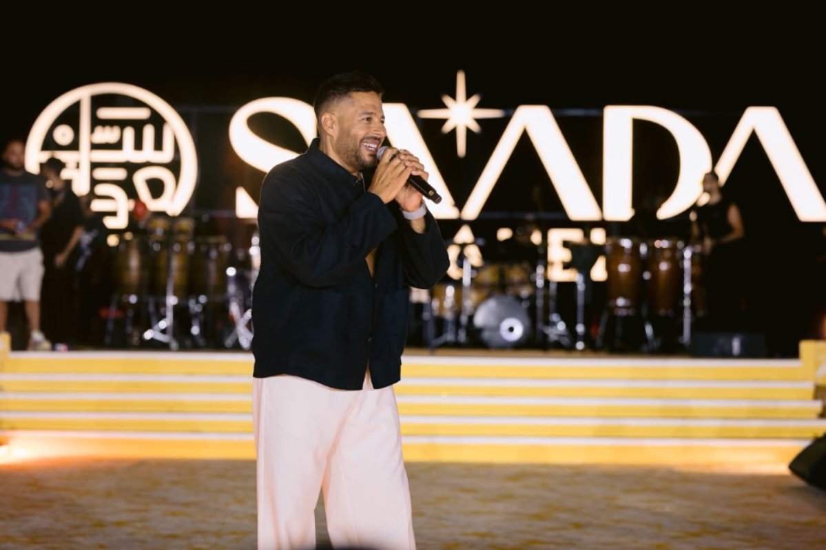 ليلة استثنائية في رأس الحكمة..حماقي يغني وبوسي تفاجئ الجمهور