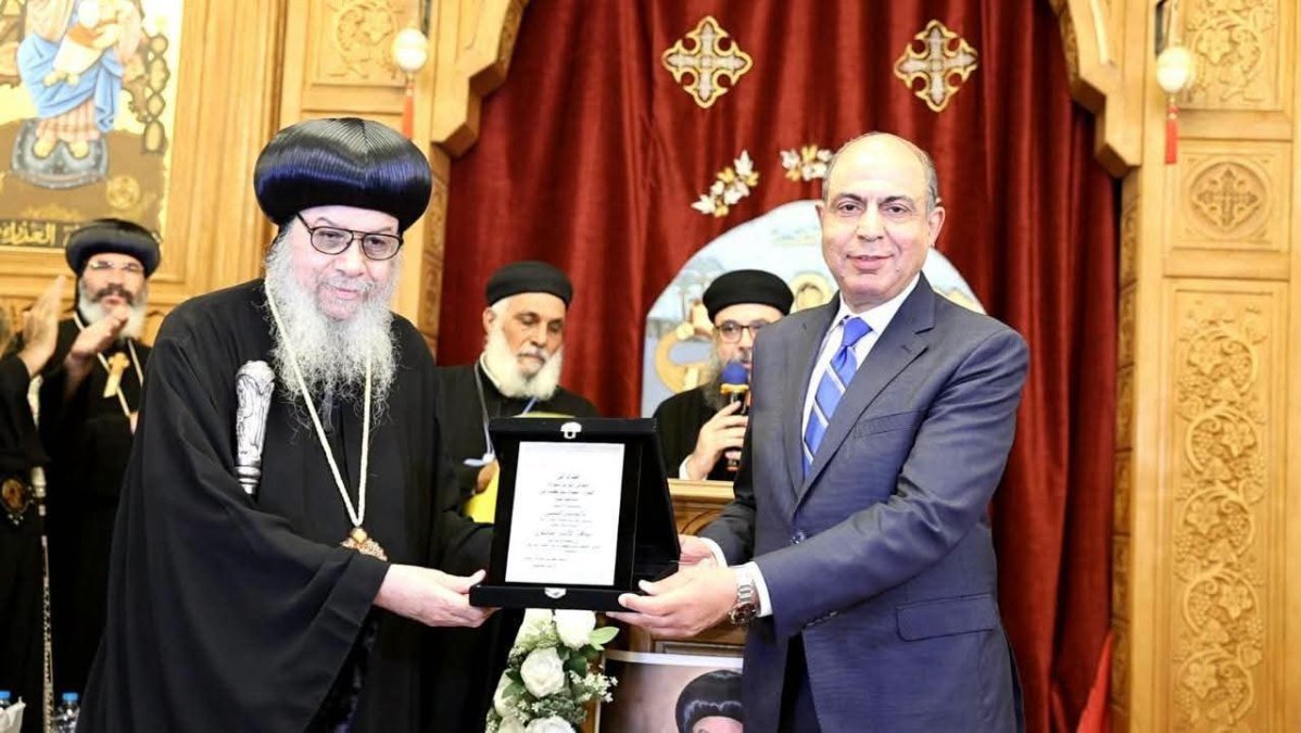 محافظ المنيا يشارك احتفالية اليوبيل الفضي لإيبارشية مغاغة والعدوة