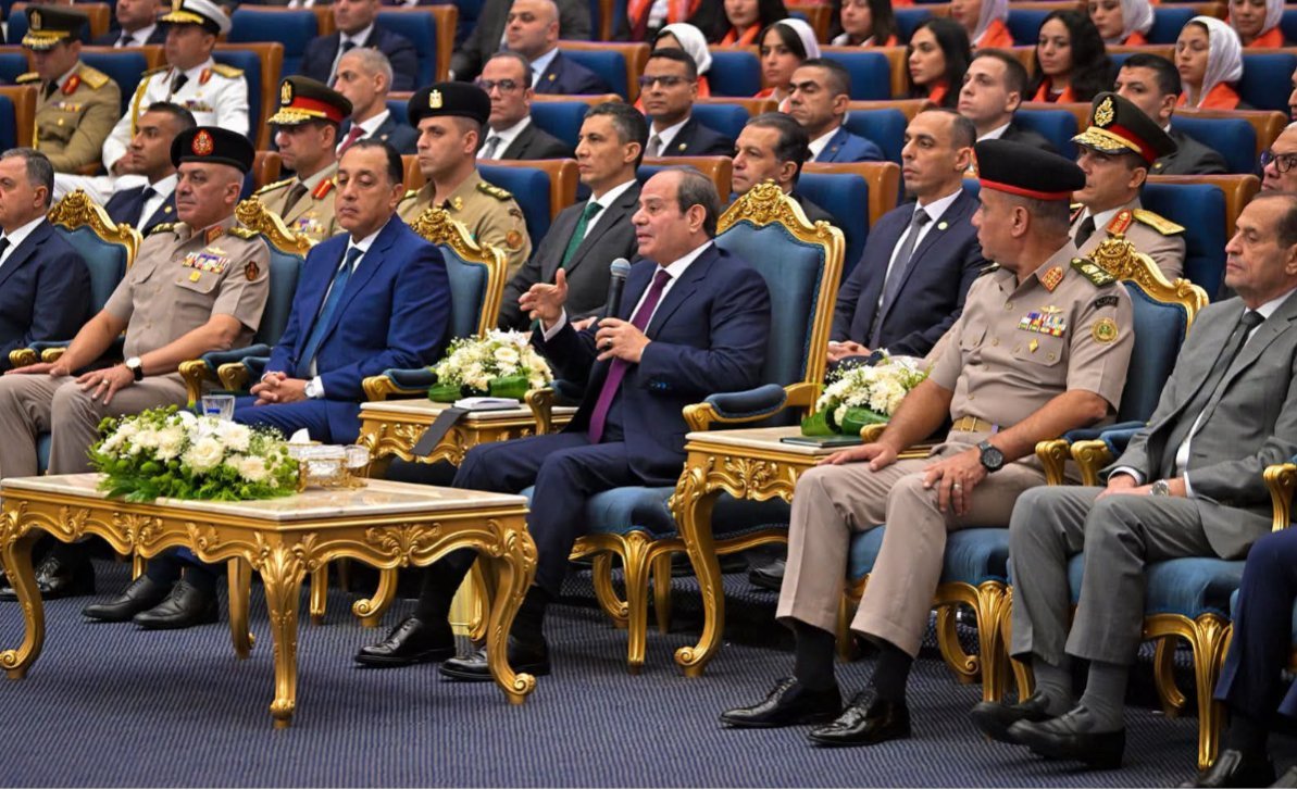 من منصة القضاء.. رسائل السيسي في حفل تخريج الدفعة السادسة