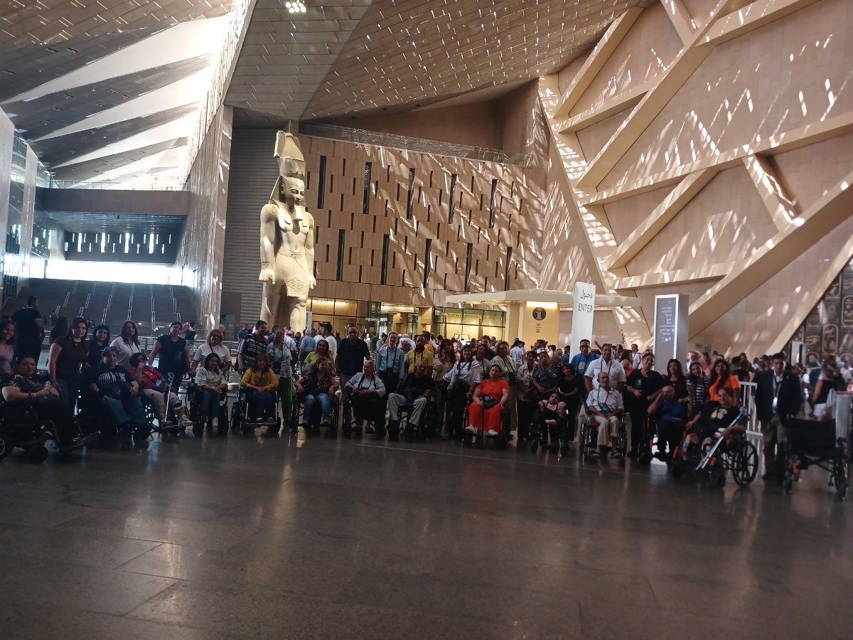 للمرة الرابعة على التوالي.. لجنة ذوي الإعاقة بحزب الوعي تنظم زيارة للمتحف المصري الكبير