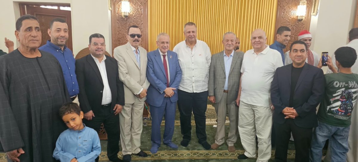 أمين «الجبهة الوطنية» بالقليوبية يشارك في افتتاح مسجد الدعاء بالعبور الجديدة