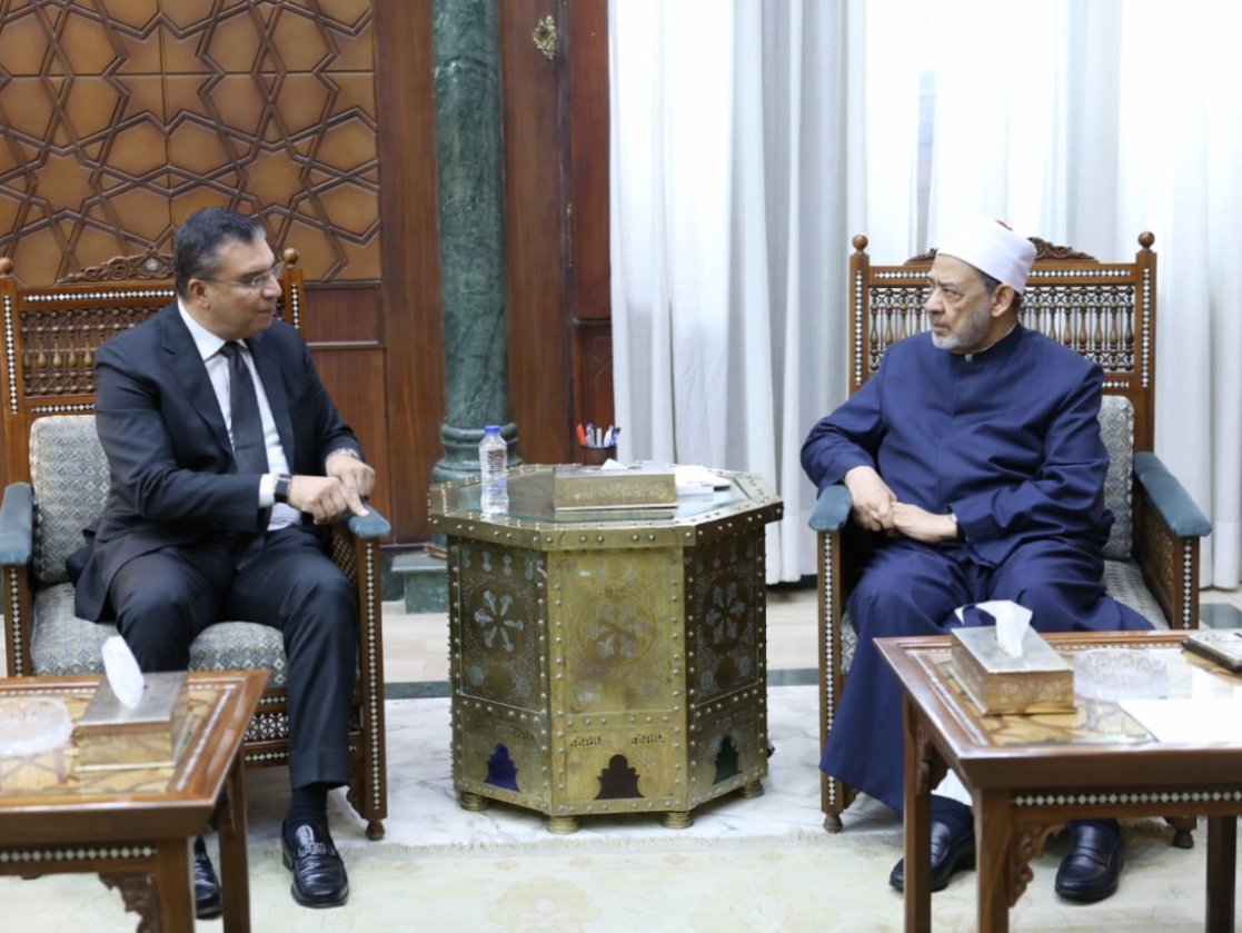 شيخ الأزهر يستقبل رئيس اتحاد إذاعات الدول الإسلامية.. ويؤكد: الإعلام الهادف شريك أساسي في بناء الوعي