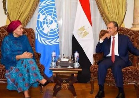 وزير الخارجية ونائبة سكرتير الأمم المتحدة يبحثان أزمات المنطقةخفض التصعيد