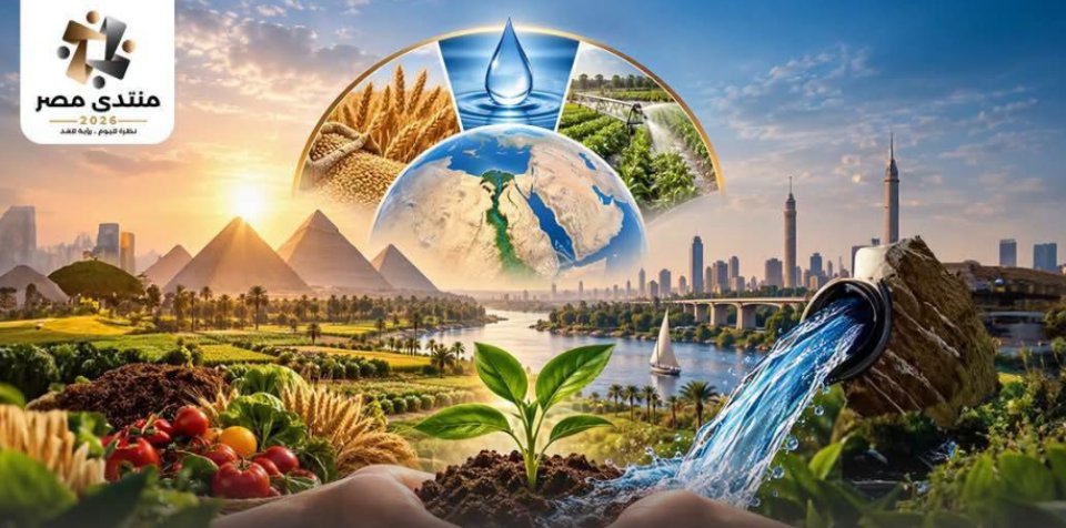 منتدى مصر 2026 يطرح الرقمنة لترشيد المياه ودعم الزراعة