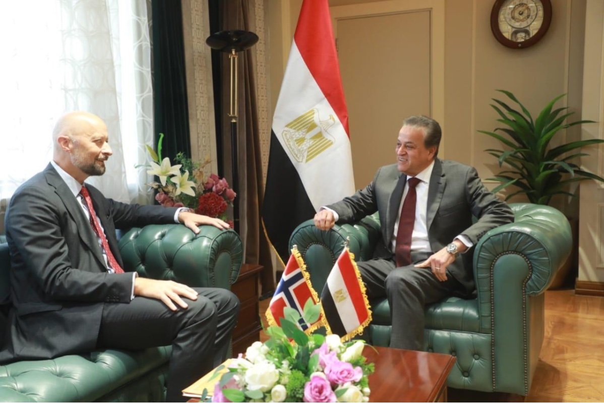 وزير الصحة يبحث مع النرويج إنشاء مركز للتدريب الطبي بالمحاكاة في مصر