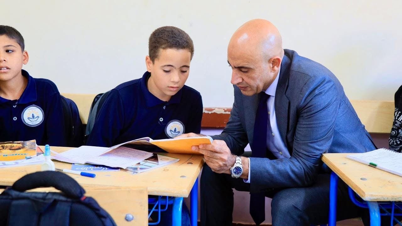 الوزير محمد عبد اللطيف يتفقد ٩ مدارس بمحافظه سوهاج وتحديد الاحتياجات الفعليه للمدارس