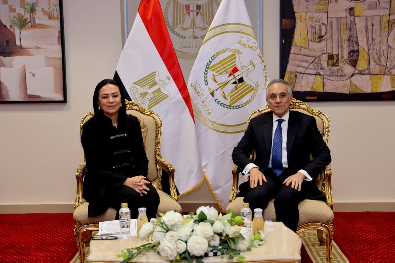 وزيرا العدل والتضامن الاجتماعي   يبحثان تعزيز التعاون في عدد من مجالات العمل المشتركة