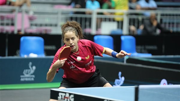 هنا جودة.. أول لاعبة إفريقية وعربية تتأهل إلى ربع نهائي كأس العالم لتنس الطاولة