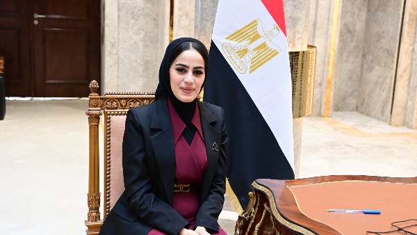 سامية الحديدي أصغر الأعضاء سنًا في برلمان 2026 خلال الجلسة الافتتاحية