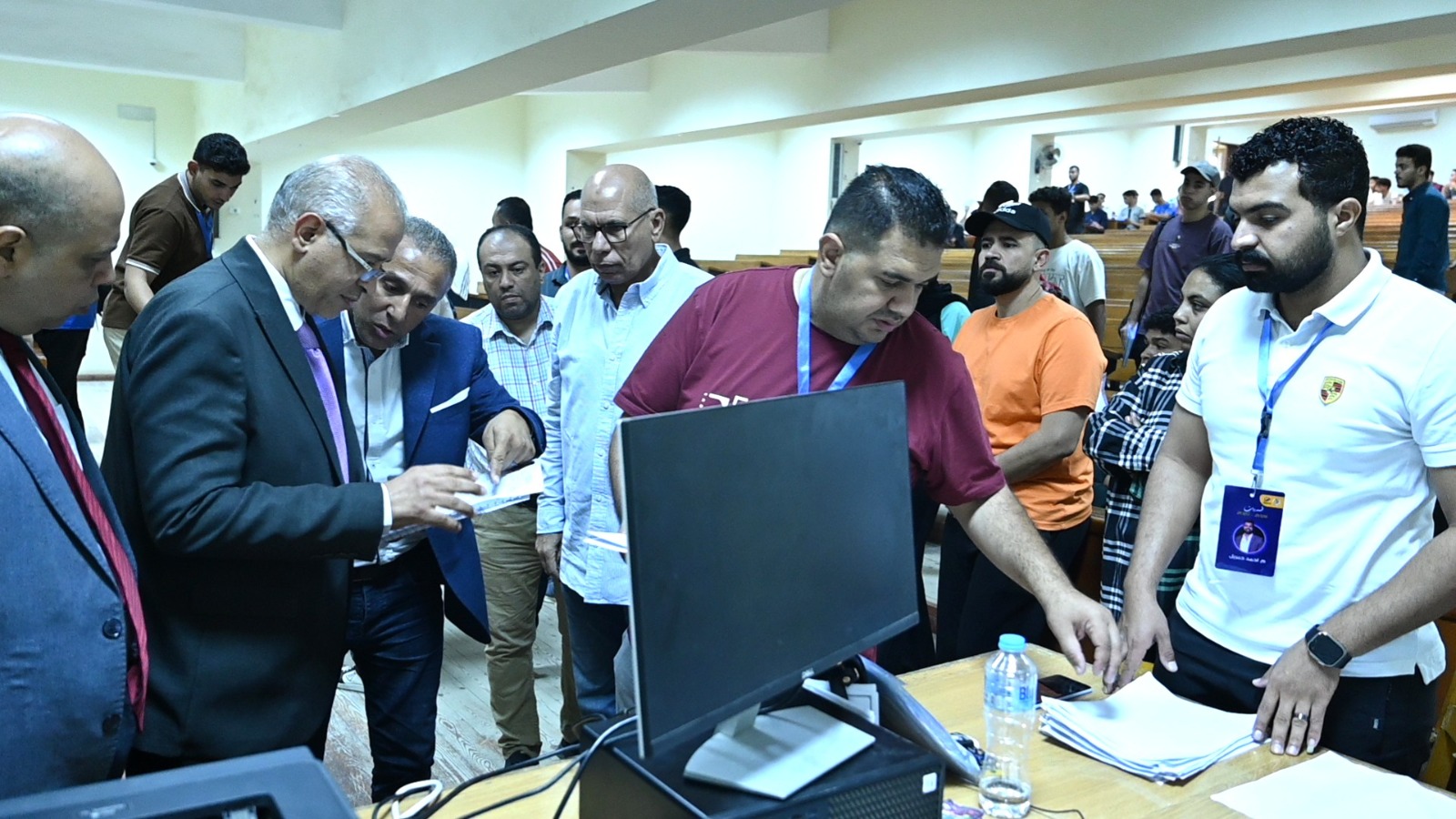 جامعة الفيوم تنظم اختبارات القدرات وفق أعلى معايير الجودة والانضباط
