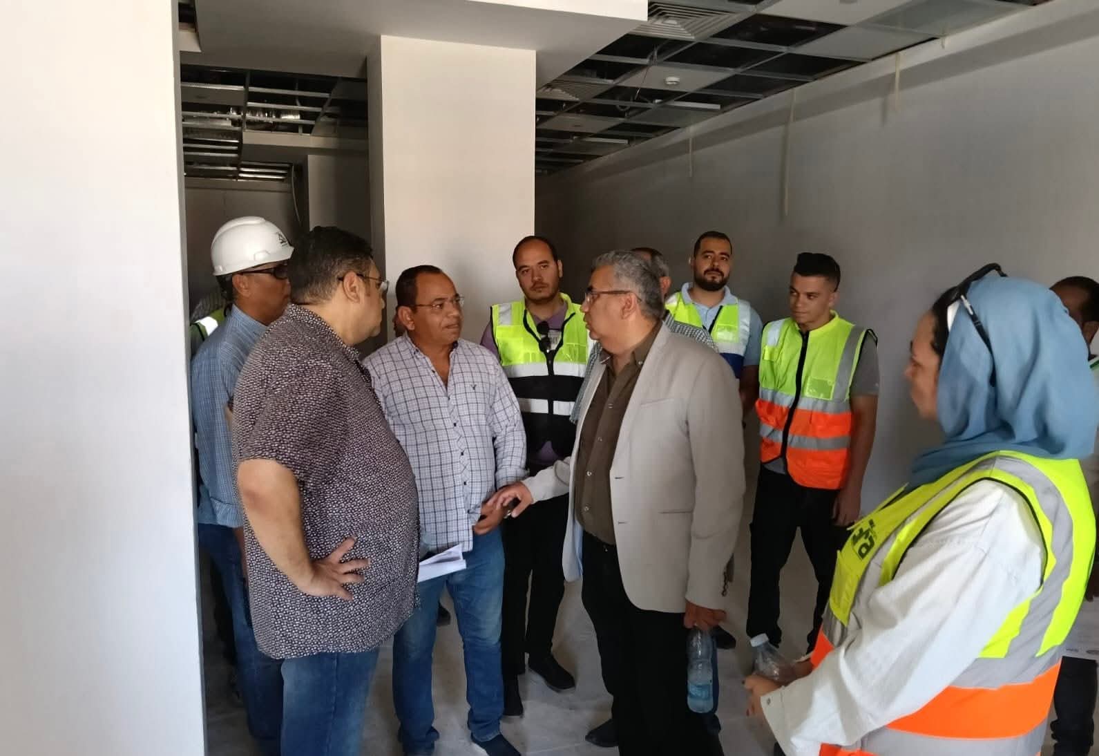 الصحة تتابع ميدانيًا مستشفى العبور.. 200 سرير واستعداد للتشغيل