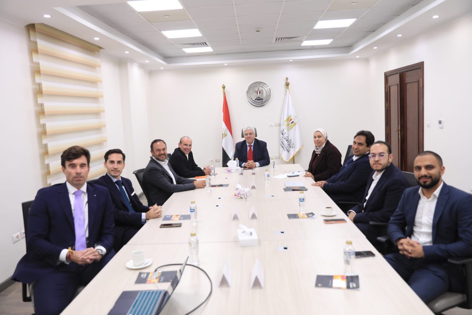 مصر وإسبانيا تعززان شراكتهما الأكاديمية: وزير التعليم العالي يلتقي وفد جامعة سان أنطونيو في مورسيا