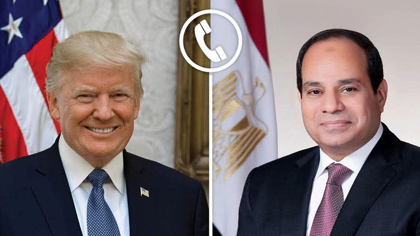 السيسي لترامب: وقف الحرب في غزة إنجاز تاريخي يستحق نوبل للسلام