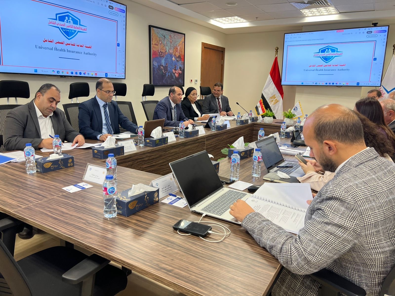 الهيئة العامة للتأمين الصحي الشامل :استحداث إدارات للتميز المؤسسي والدعم الفني لتحسين الأداء*