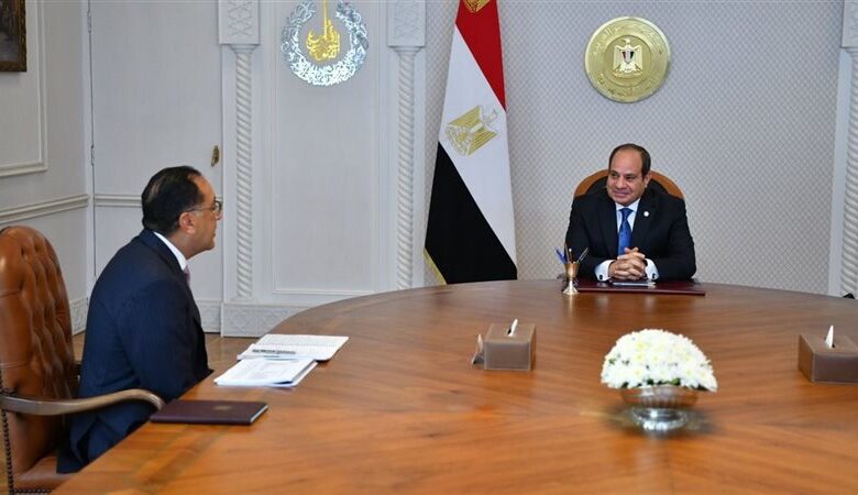 رئيس الوزراء يهنئ الرئيس عبدالفتاح السيسي بالعام الهجري الجديد