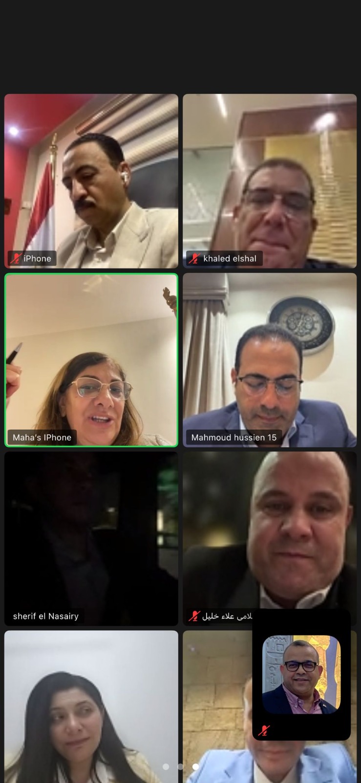 أمانة المصريين بالخارج بمستقبل وطن تتابع اعمال تصويت الجاليات المصرية بالخارج
