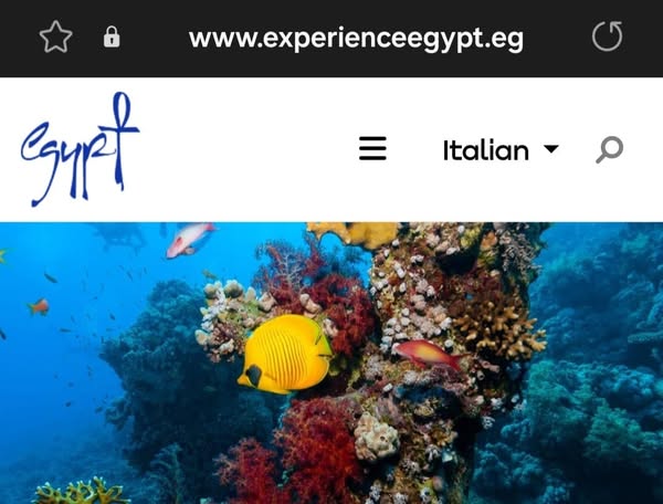 إضافة اللغتين الإيطالية والفرنسية للموقع الإلكتروني الترويجي للهيئة المصرية العامة للتنشيط السياحي