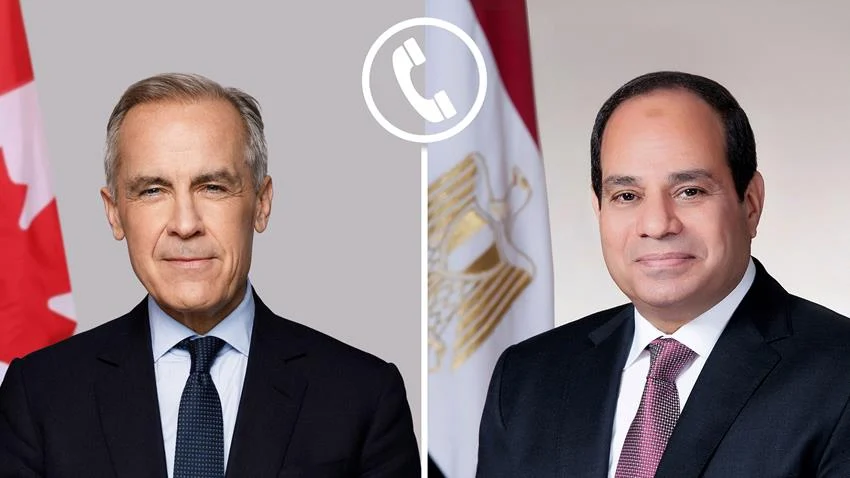 الرئيس السيسي يهنئ رئيس وزراء كندا الجديد ويبحث تعزيز التعاون الثنائي والقضية الفلسطينية