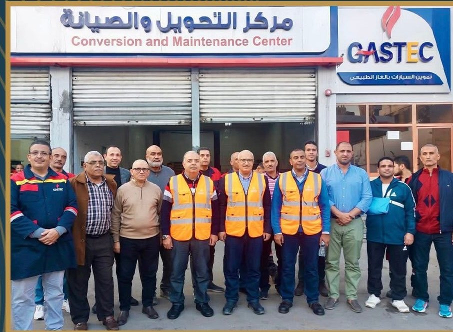 إيجاس تتابع تطبيق منظومة السلامة بمحطات تموين السيارات بالغاز الطبيعي