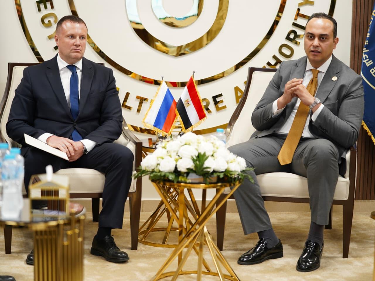 رئيس هيئة الرعاية الصحية يبحث مع رئيس شركة "ROSATOM" الروسية التعاون في علاج الأورام بالطب النووي والعلاج الإشعاعي